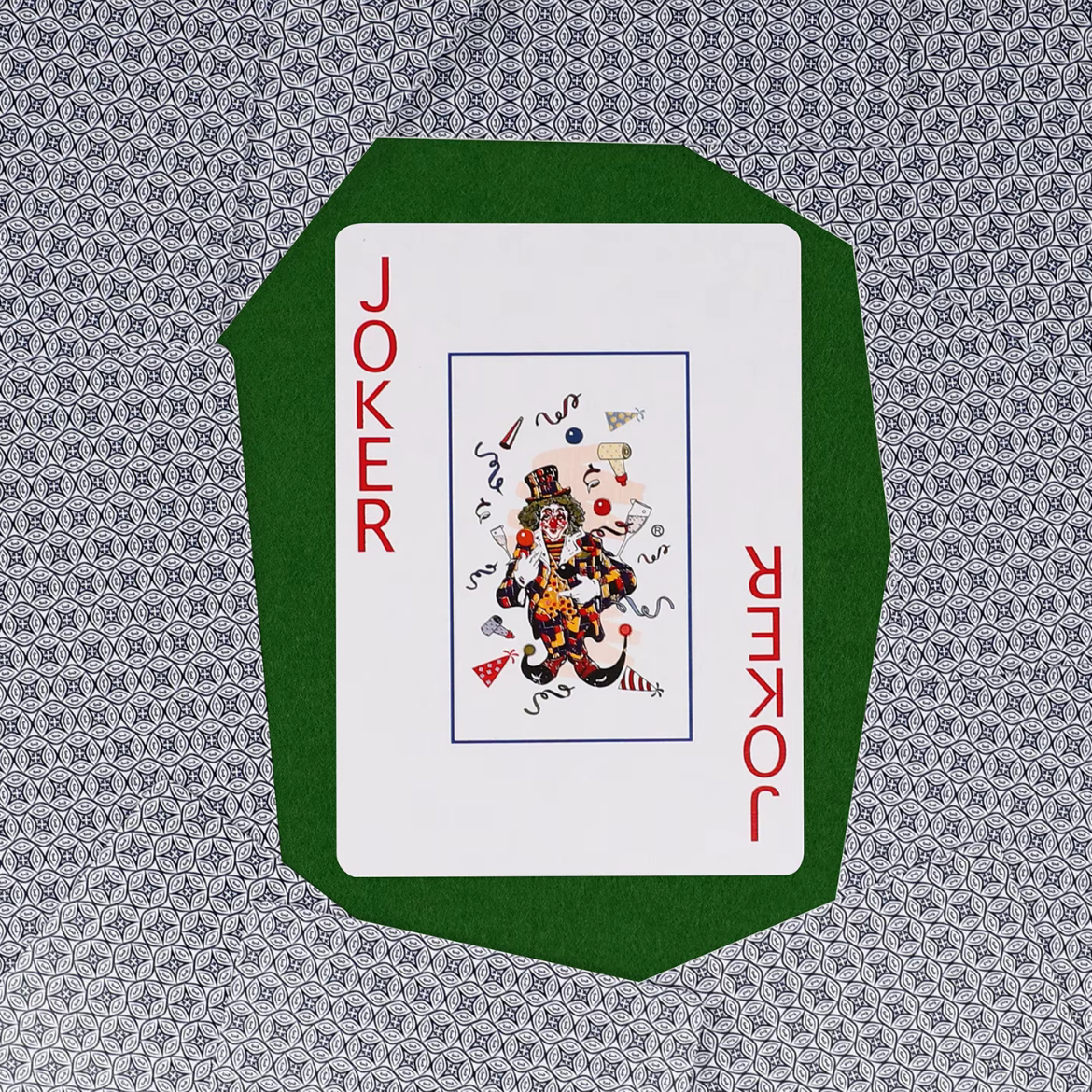 Vinsani Check Playing Cards, Poker Size Standard Index, Decks of Cards - Red and Blue, for Poker, Blackjack, Casino Grade