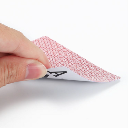 Vinsani Check Playing Cards, Poker Size Standard Index, Decks of Cards - Red and Blue, for Poker, Blackjack, Casino Grade