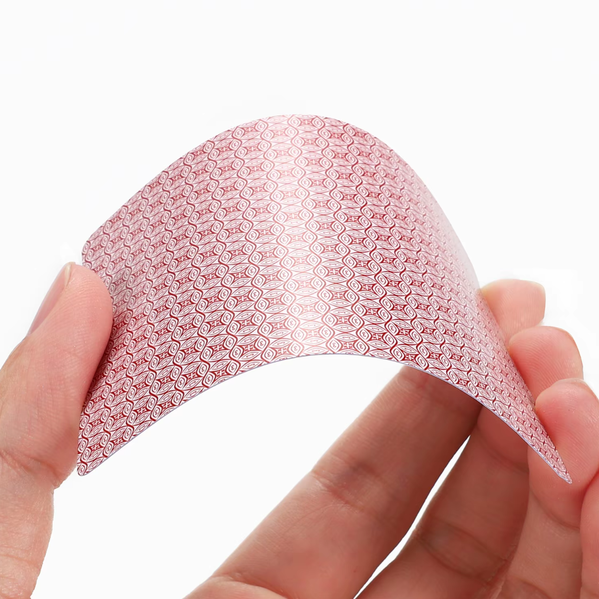 Vinsani Check Playing Cards, Poker Size Standard Index, Decks of Cards - Red and Blue, for Poker, Blackjack, Casino Grade